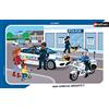 Nathan - Puzzle per bambini - Cornice da 15 pezzi - The police - Ragazza o bambino a partire da 3 anni - Puzzle di alta qualità - Cartone spesso e resistente - Everyday and Work - 86139