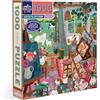 eeBoo Artist's Cottage-Puzzle per adulti, 1000 pezzi, in cartone riciclato, inchiostro vegetale, dimensioni 58,5 cm x 58,5 cm, PZT118