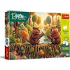 Trefl - A casa del castoro - 160 pezzi - Puzzle colorato con animali e la famiglia Treflik, divertimento assicurato per i bambini dai 5 anni in su