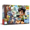 Trefl - Connect Squad, Connect Luck - 70 pezzi - Puzzle colorato con figurina e mattoncini inclusi, per bambini dai 5 anni in su