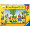 RAVENSBURGER PUZZLE - Kid e Cats Puzzle, 2x12 cm, 05079 6