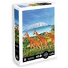 Sentosphère Calypto 3907351 - Giraffe, 500 pezzi, puzzle XL con soft touch, grandi pezzi di puzzle con superficie vellutata, per adulti e bambini dai 8 anni in su, Africa, Kilimandjaro