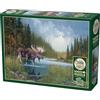 Cobble Hill 3840196 - Puzzle da 1000 pezzi, con puzzle per adulti e bambini dai 12 anni in su, puzzle paesaggistico, puzzle con animali