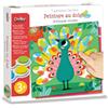 Crea lign' - Cofanetto creativo per il tempo libero, con motivo a dito, per bambini di 3 anni, colore: Rosso/Verde/Giallo/Blu