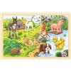 Goki 57890 - Animali, Puzzle, 24 Pezzi