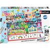 Nathan - Puzzle per bambini - 30 pezzi - In città (cerca e trova) - Bambina o bambino a partire dai 4 anni - Puzzle di alta qualità - Cartone spesso e robusto - Everyday & City - 86151