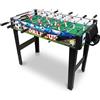 Teorema Giocattoli, calcio balilla edizione worldcup, biliardino da casa con 2 palline e segnapunti, tavolo calciobalilla per adulti e bambini, altezza 62 cm