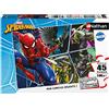 Nathan - Puzzle per bambini - 45 pezzi - Spider-man vs. Bad Guys - Ragazza o bambino a partire dai 5 anni - Puzzle di alta qualità - Cartone spesso e robusto - Marvel - 86185