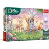 Trefl - La famiglia Treflik, ispirata alla fantasia - Animali della foresta incantata - 100 pezzi - Puzzle colorati pieni di magia, intrattenimento creativo, divertimento per bambini dai 5 anni in su