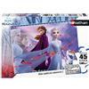 Nathan - Puzzle per bambini - 45 pezzi - L'amore di due sorelle - Disney Frozen 2 - Ragazza o bambino a partire da 5 anni - Puzzle di alta qualità - Cartone spesso e resistente - Principesse - 86451