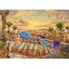 Schmidt 58032 Thomas Kinkade Disney, Aladdin - Jasmine Dancing in the Desert Sunlight, Puzzle da 1000 pezzi