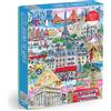 Galison Michael Storrings Cities Around the World 1000 Piece Puzzle