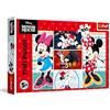 Trefl - Minnie, Minnie divertente - Puzzle da 100 pezzi - Puzzle colorato con personaggi delle fiabe, per bambini dai 5 anni in su
