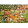 Schmidt 56589 Picnic con animali, 200 pezzi Puzzle per bambini