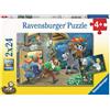 Ravensburger Puzzle per bambini Ravensburger - 05719 story time - Puzzle da 2 x 24 pezzi per bambini dai 4 anni in su