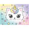Ravensburger Nathan 12004295 - Puzzle per bambini, 100 pezzi, motivo: gattino arcobaleno, ragazza o ragazzo dai 6 anni, puzzle di alta qualità, cartone spesso e resistente