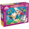 Liscianigiochi, The Little Mermaid Princess Disney Puzzle DF Supermaxi, 108 Pezzi, Multicolore, 31788