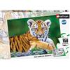 Nathan - Puzzle per bambini - 150 pezzi - Baby tiger - Ragazze o ragazzi a partire da 7 anni - Puzzle di alta qualità - Cartone spesso e resistente - Animali - 86154