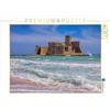 CALVENDO Thomas Polske - Puzzle Fortezza di Le Castella, 1000 pezzi, dimensioni 64 x 48 cm