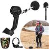 YRHome Kit metal detector per bambini e adulti fino a 30 cm, kit di rilevatori metallici leggero, 78-107 cm, altezza regolabile, 2 modalità con bobina di ricerca, borsa per il trasporto e cuffie (tipo
