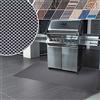 casa pura Tappeti Vinile Protettivi - Tappeto per Barbecue con Design Antimacchia, Ignifugo - Tappeto Salvapavimento Multifuzione, Interno, Esterno - 17 Tonalità e 3 Misure - 90x120 cm - Lucca