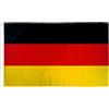 Generic Bandiera nazionale tedesca, 9 x 1,5 m, colore nero/rosso/oro, resistente allo sbiadimento, in poliestere a doppia cucitura con occhielli in ottone, bandiera del Deutsch per esterni, per Oktoberfest