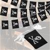 Generic Bandiera pirata Jolly Roger String Flag - per decorazioni per feste, bar, club sportivi, festival scolastici, celebrazioni - 32 bandiere