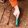 Generic Seminatore portatile da giardino e scavatrice per terreno, strumento manuale in PE per semina e perforazione del suolo, strumento per piantare ortaggi da giardino per fattoria e giardino