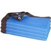 OTIGA Telo Ombreggiante Blu Piscina Panno Di Reticolato Ombra, 75% Anti-Uv Rete Parasole Con Occhielli In Metallo Anti Età All'Aperto Piscina,Per Giardini Cortili Piscine All'Aperto (1mx2m/3.3ftx6.6ft)