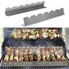 Generic 2 supporti universali per kebab, adatti per barbecue, cucina, patio, casa, campeggio, barbecue
