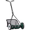 VENTEO - Rasaerba Elicoidale manuale 7 lame da 40,6 cm con vassoio di raccolta | Tagliatrice manuale a taglio elicoidale senza elettricità | Tosaerba e vassoio rimovibile | Manutenzione del tappeto