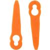 ZYEFGMFRQ 50 Lame in plastica for testine di Taglio for tagliaerba a Batteria STIHL FSA 45 for Tosaerba Ricambio
