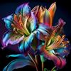 VJIDOSO Lilium tuberi mix di cipolle,gigli in vaso,cipolle perenni,decorativi,grazia,gigli a cipolle resistenti all'inverno,ottima decorazione-4pezzo-J