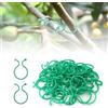 Generic 20 clip di supporto per piante da giardino, clip di supporto per piante di pomodoro, clip da giardino per piante rampicanti, clip per piante rampicanti, clip per piante rampicanti, serrature per