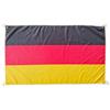 Pandiui23 Bandiera Germania grande 150 x 90 cm, bandiera Germania per balcone con 4 occhielli e 4 fascette bandiere della Germania grandi per eventi sportivi