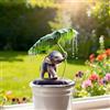 Generic Picchetto per piante in vaso in acrilico a forma di elefante, ornamento decorativo per interni ed esterni, regalo ideale per abbellire il giardino e il prato (AB-108)