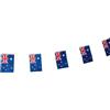 Pandiui23 Bandiera dell'Australia 40 pezzi, ghirlanda 11,4 m, bandierine nazionali, 14 x 21 cm, per decorazioni da bar da giardino