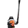 SOLOCJNL Soffiatore a Scoppio 63 cc Spalla Zaino Soffiatore a Benzina 2 Tempi 6800 R/Min Palmare Soffiatore 2,7 KW 0,3 m³/s Soffiatori per Foglie con Tracolla Regolabile per Pulire Foglie, Polvere Stradale