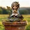 Generic Picchetto da giardino in acrilico per bambini, decorazione acrilica da giardino per interni ed esterni, idea regalo per ornamenti in vaso di fiori e abbellimento del paesaggio, adatto per cortili e