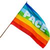NARAMAKI Bandiere Internazionali Mondiali - Bandiera (Pace) - Bandiera della Pace 90x150cm