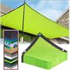 SSFMSF Telo Ombreggiante Con Occhiellato Protezione Raggi UV 90% Rettangolare Tenda da Sole Rete Telo Ombra Tenda da Sole, pre Privacypiscina giardino Il Balcone. (Frutto Verde Brillante ｜ 1 * 4m)