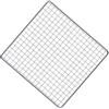 Operitacx Rete Barbecue Giapponese in Acciaio Inox 304, 20x20 Cm | Lavorazione Fine e Struttura Leggera, Finitura Argento, Accessorio Pratico per Grigliare All'aperto
