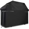 LCGOD Copertura Barbecue da Esterno， Telo Copri Barbecue Impermeabile Antivento/Resistente agli Strappi，Copri BBQ Tessuto Oxford resistente (110x80x76cm)