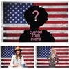DBLXYAN Bandiera americana personalizzata 60x90 cm, design per dormitori, camere da letto, club, concerti, bar, decorazione divertente per poster