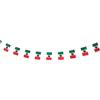 Pandiui23 Bandiera del Messico 40 Pezzi Ghirlanda Messicana 11.4M Bandierine Messicane Bandiera Nazionale Messico 14x21 cm Decorazioni Bar Giardino