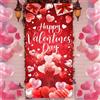 HINGTAI Decorazione della copertura della porta di San Valentino: Banner appeso per forniture per feste in casa