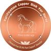 Generico Copper Disk For Cow Water Trough Bowl, 4 Inch Pure Copper Purification Disc | Horse Water Trough Purification Plate