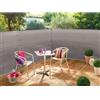 RETELANDIA L'OUTLET DELLE RECINZIONI Telo ombreggiante TOTALNET+ 100% Grigio m 2x10 - Rotolo Rete Oscurante 230 g/m2, frangivista, frangisole, per Privacy balconi, cancellate, ringhiere