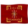 Nice Captain Bandiera dell'esercito romano imperiale per attività all'aria aperta, bandiera storica Vexillum (LEGIO XII FULMINATA)