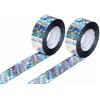 Generic Nastro biadesivo riflettente per uccelli, per esterni, casa, giardino, patio, frutteto, 2 × 90 m